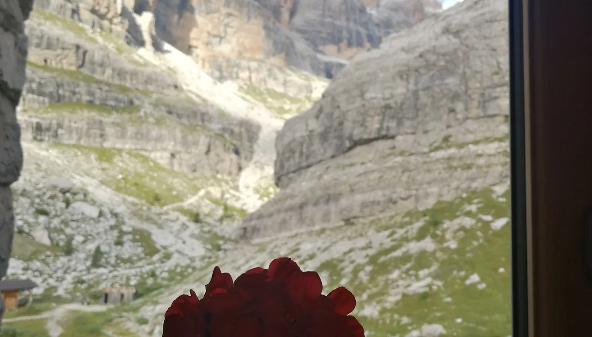 Aussicht aus dem Rifugio Brentei | © Ralf Voßeberg / DAV Mainz
