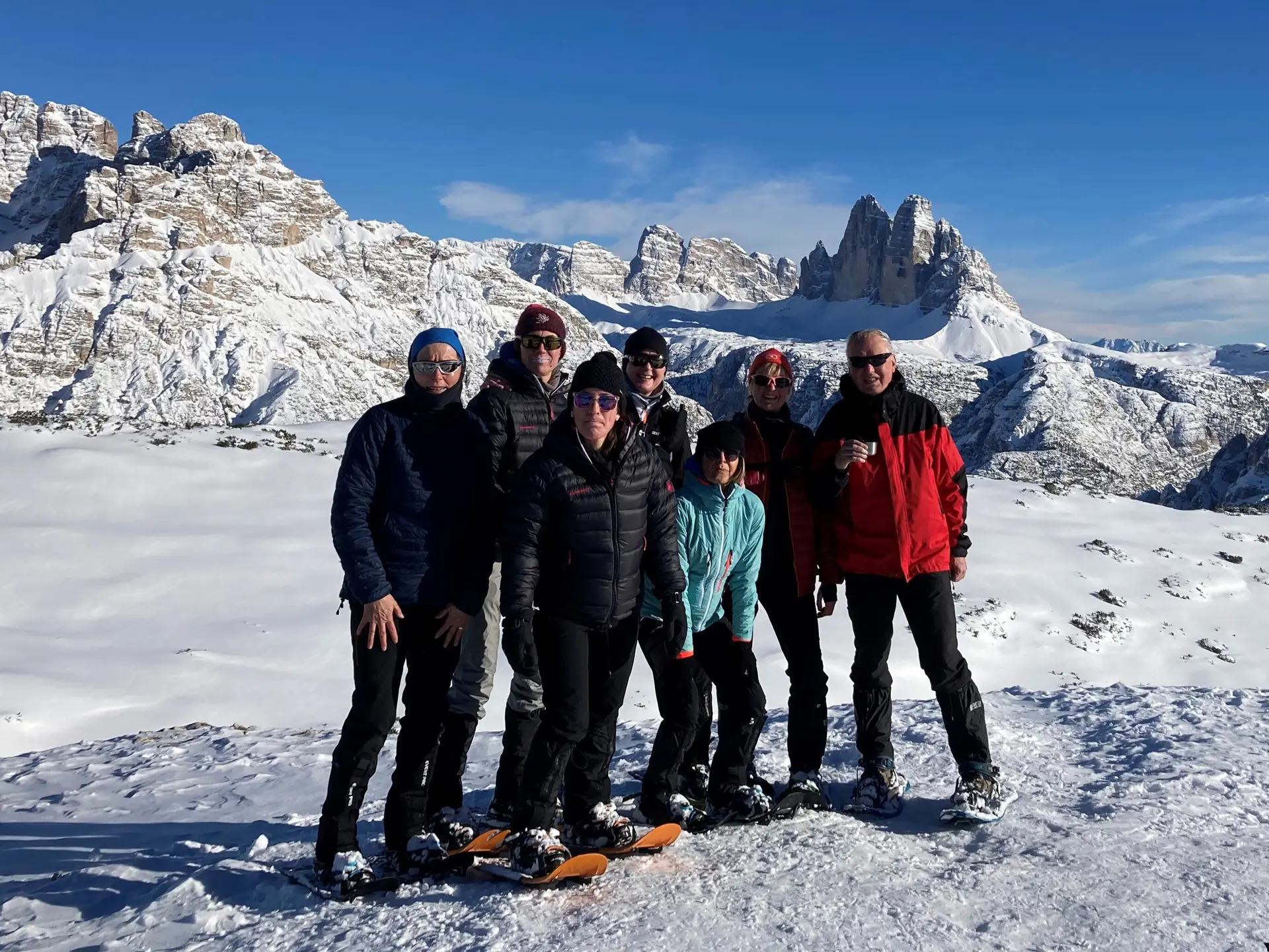 Gipfel Strudelkopf mit Blick auf die Drei Zinnen | © Erika Schüller