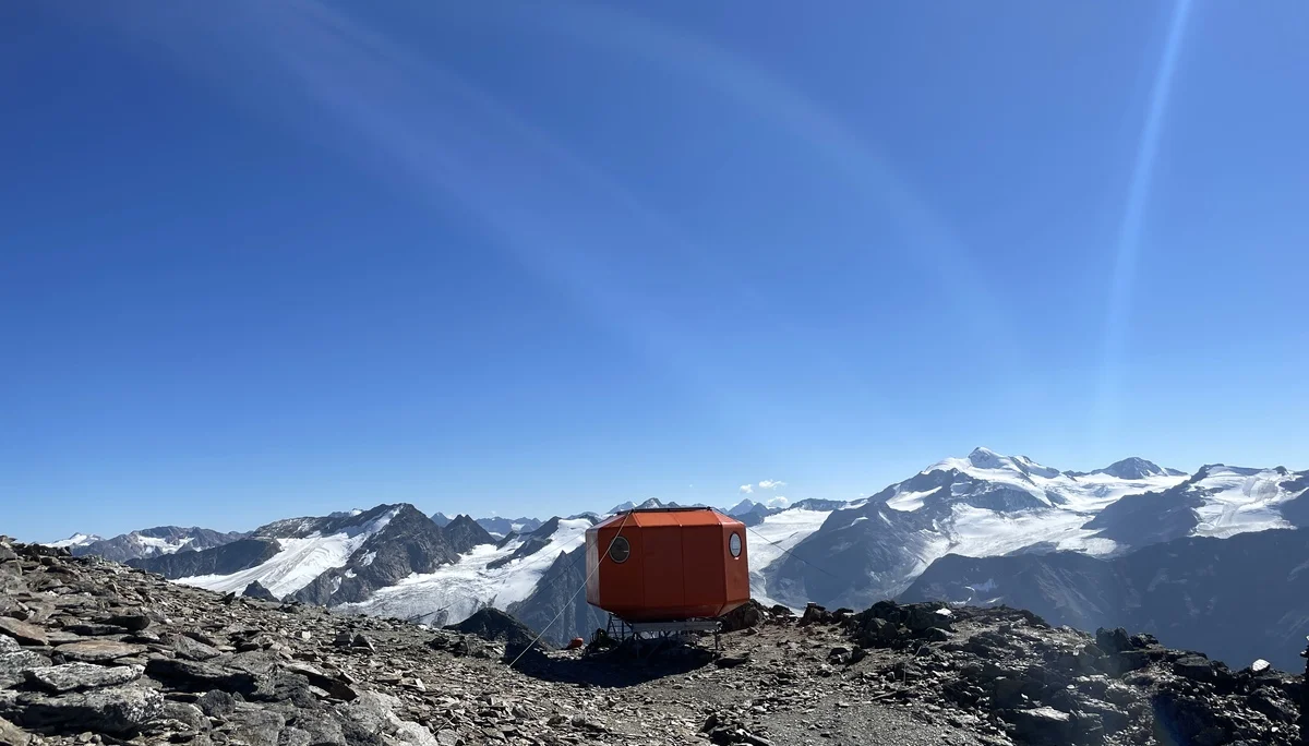 Biwak und Wildspitze | © Oliver Bischof