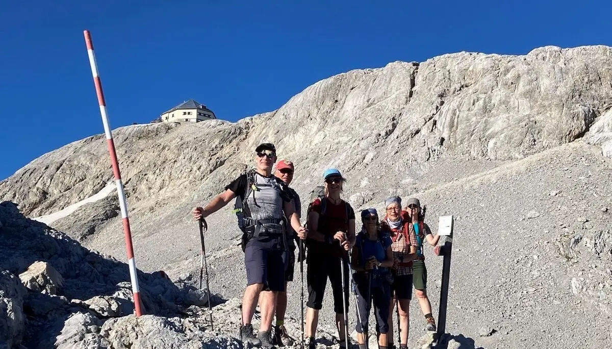 Unterhalb des Gipfels mit dem Matrashaus | © Gaby Sturny, Gitte Leicht, Ute und Eckhard Matzel, Uschi Ripplinger, Volker Teipel