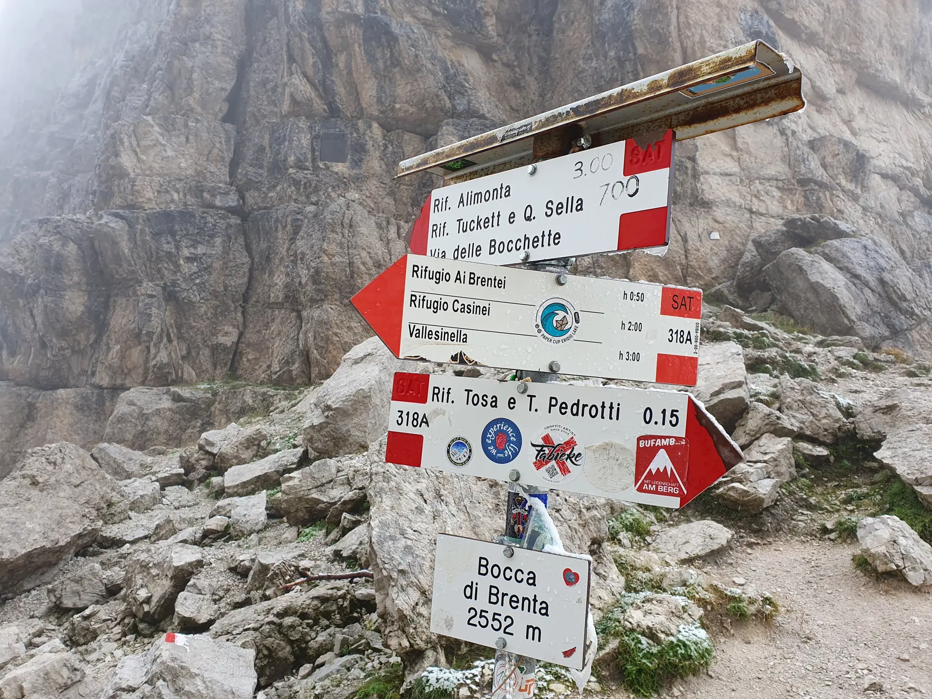 Bocca di Brenta  | © Andreas Böttcher / DAV Mainz