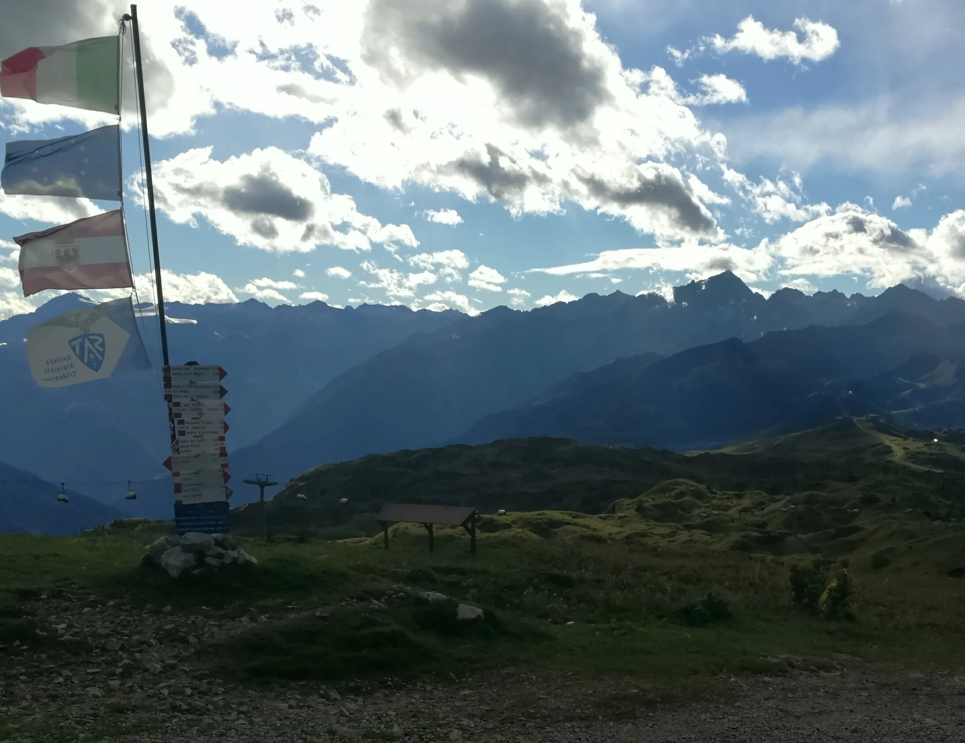 Ausblick vom Rifugio Graffer | © Ralf Voßeberg / DAV Mainz