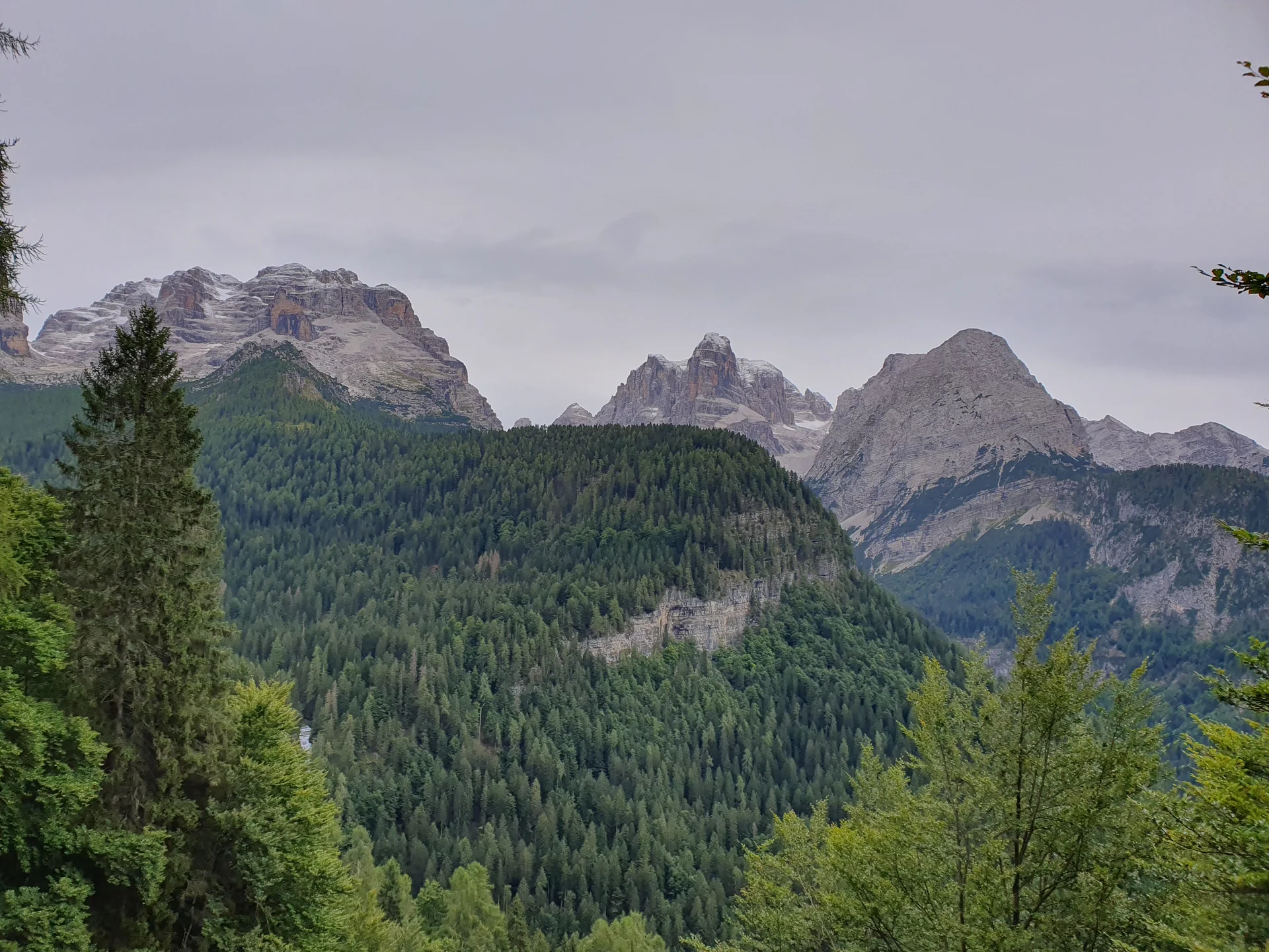 Ein letzter Blick auf die Gipfel der Brenta | © Andreas Böttcher / DAV Mainz