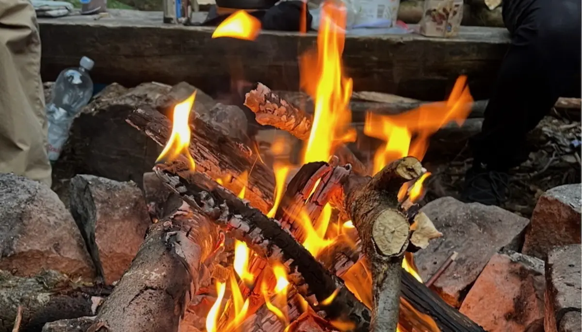 Lagerfeuer | © DAV Mainz (Claudia Endriss/Oliver Heil)