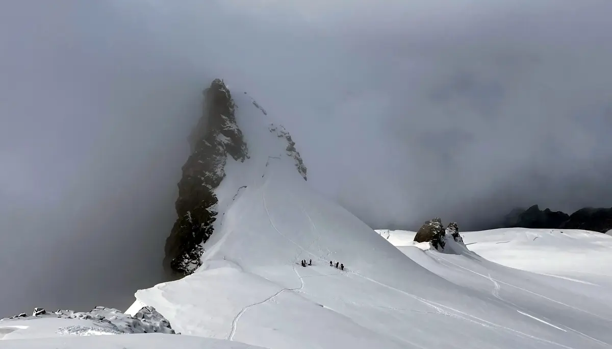 Blick aufs Schwarzhorn | © DAV Mainz / Tourengruppe Monte Emilius und Monte Rosa (17.-23.08.2025)