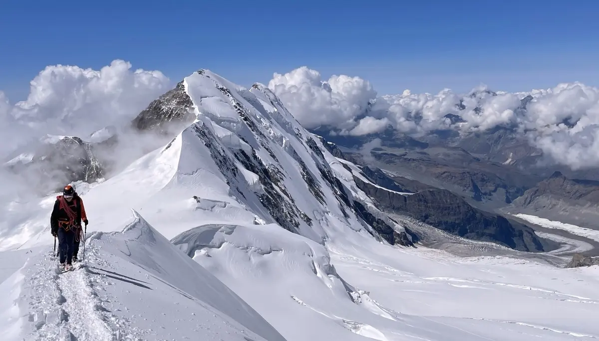 Überschreitung der Parrotspitze | © DAV Mainz / Tourengruppe Monte Emilius und Monte Rosa (17.-23.08.2025)