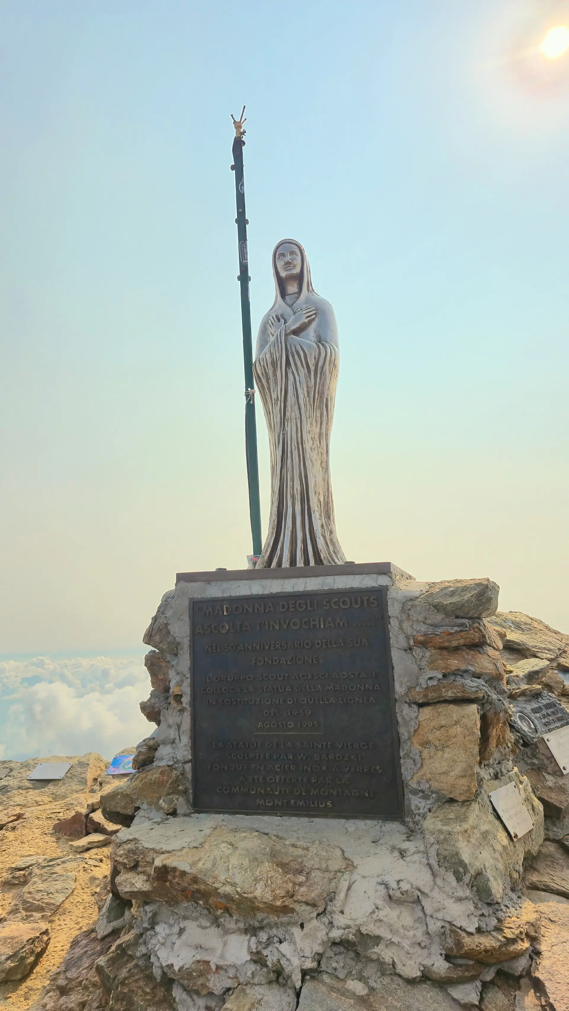 Madonna del Monte Emilius | © DAV Mainz / Tourengruppe Monte Emilius und Monte Rosa (17.-23.08.2025)