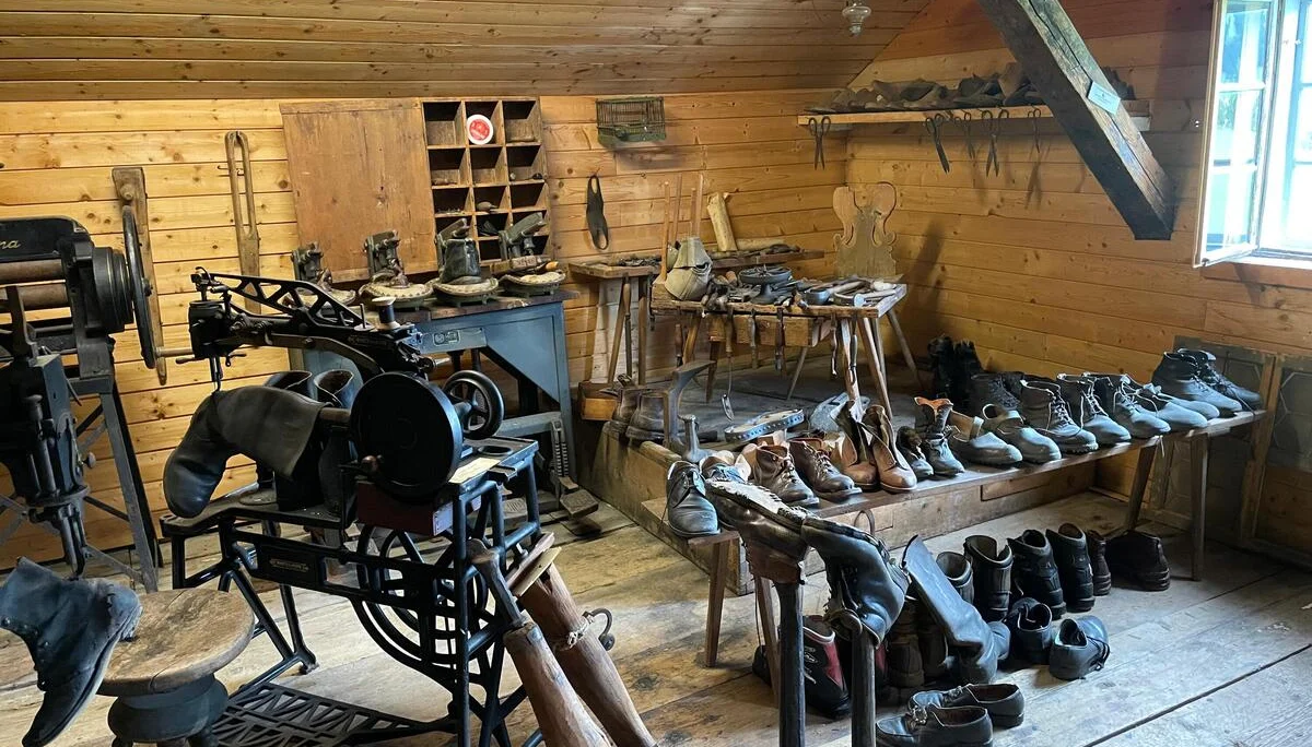 Heimatmuseum in Kienzen: Schusterwerkstatt | © DAV Mainz / Tourengruppe Tannheimer Tal (03.-07.09.2025)