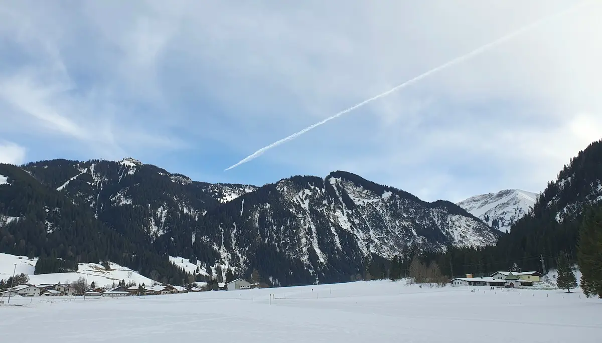 Panorama Tannheimer Berge | © DAV Mainz / Tourengruppe Schneeschuhtouren im Tannheimer Tal (04.-08.02.2026)