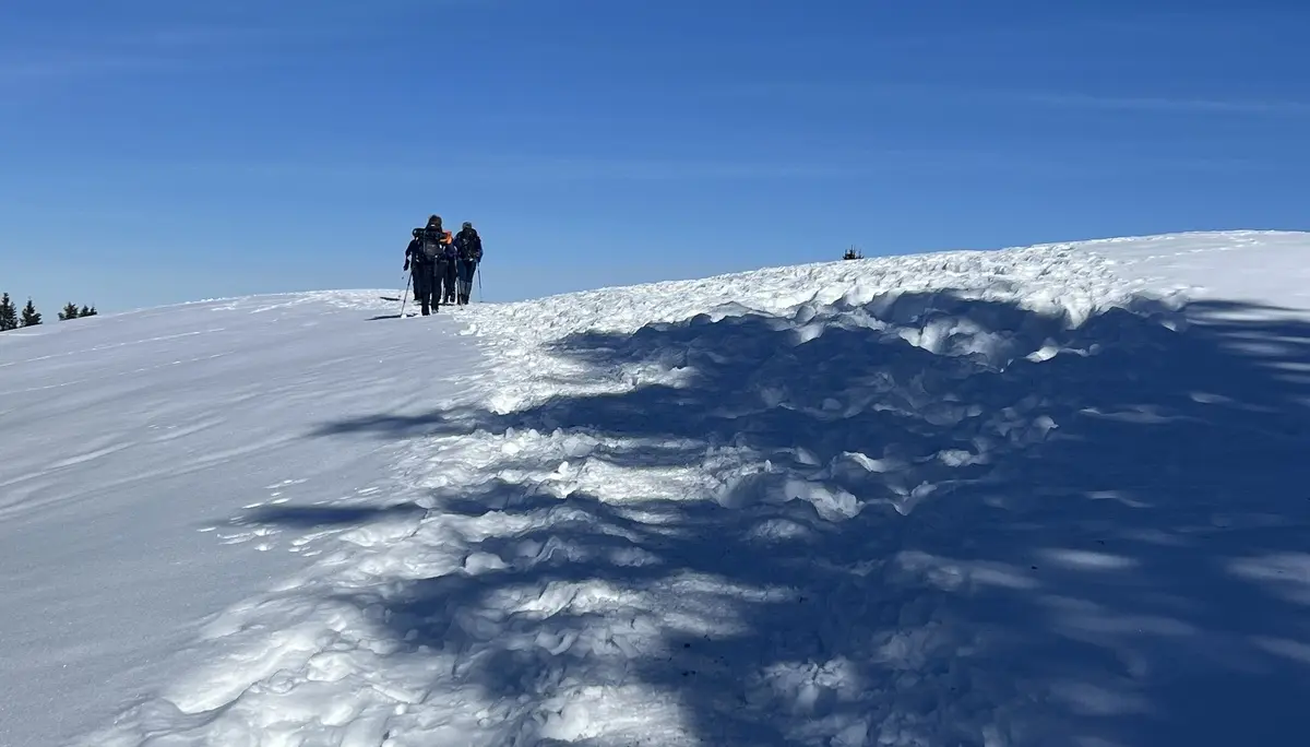 Auf dem Pirschling | © DAV Mainz / Tourengruppe Schneeschuhtouren im Tannheimer Tal (04.-08.02.2026)
