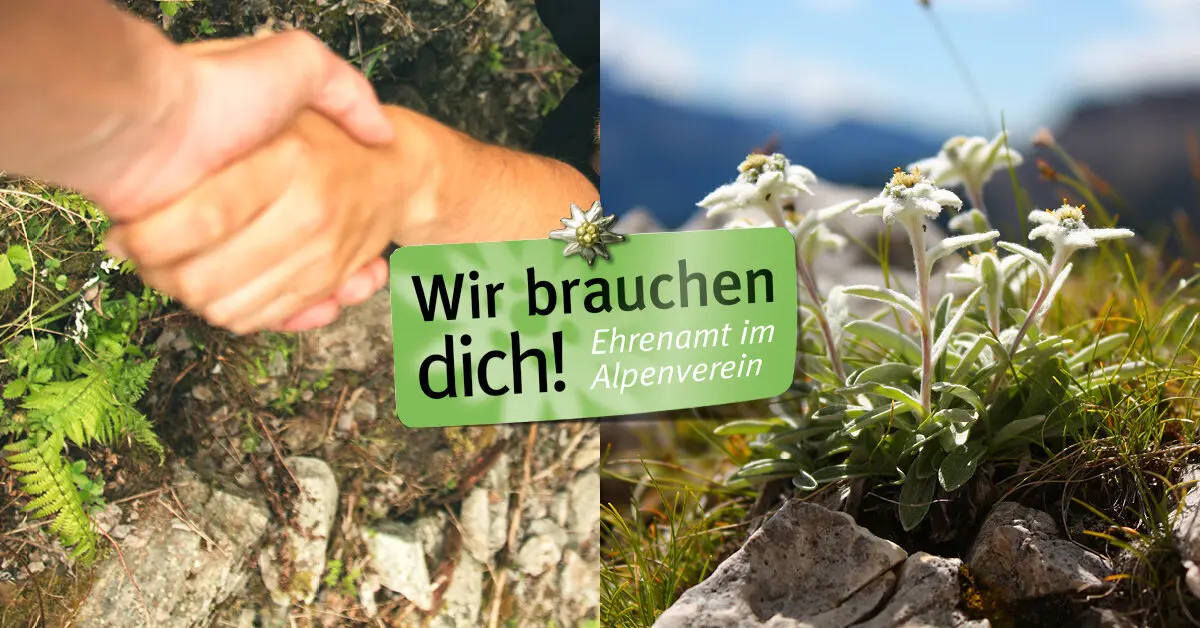 Bildmotiv "Ehrenamt: Wir brauchen Dich" - Imagefoto | © DAV